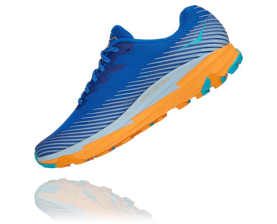 Hoka One One Trail Schoenen Heren - Torrent 2 - Blauw - TM5972310